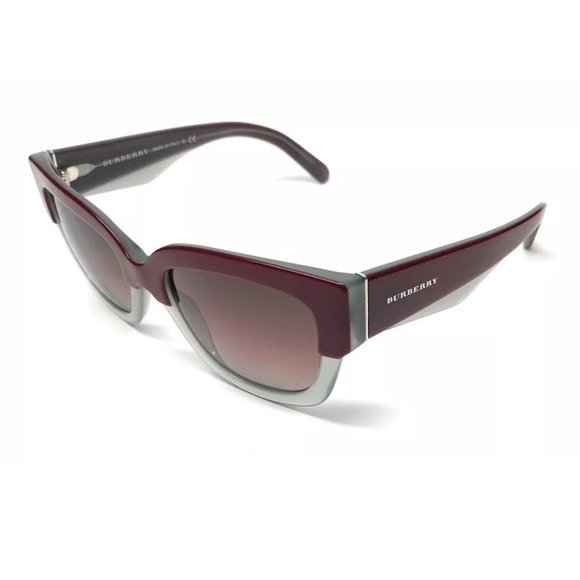 Burberry Women's Bordeaux and Grey Sunglasses!